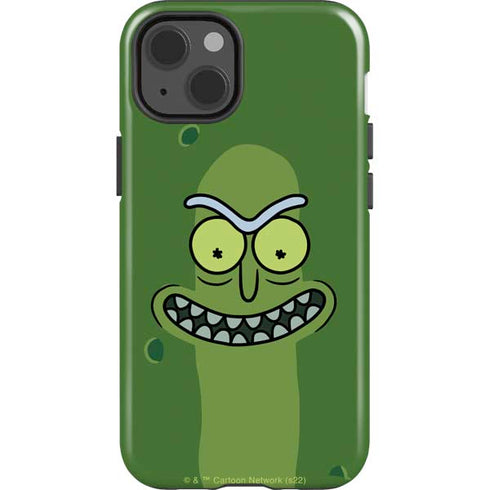 Adult Swim Rick and Morty Pickle Rick iPhone 15 Impact Case